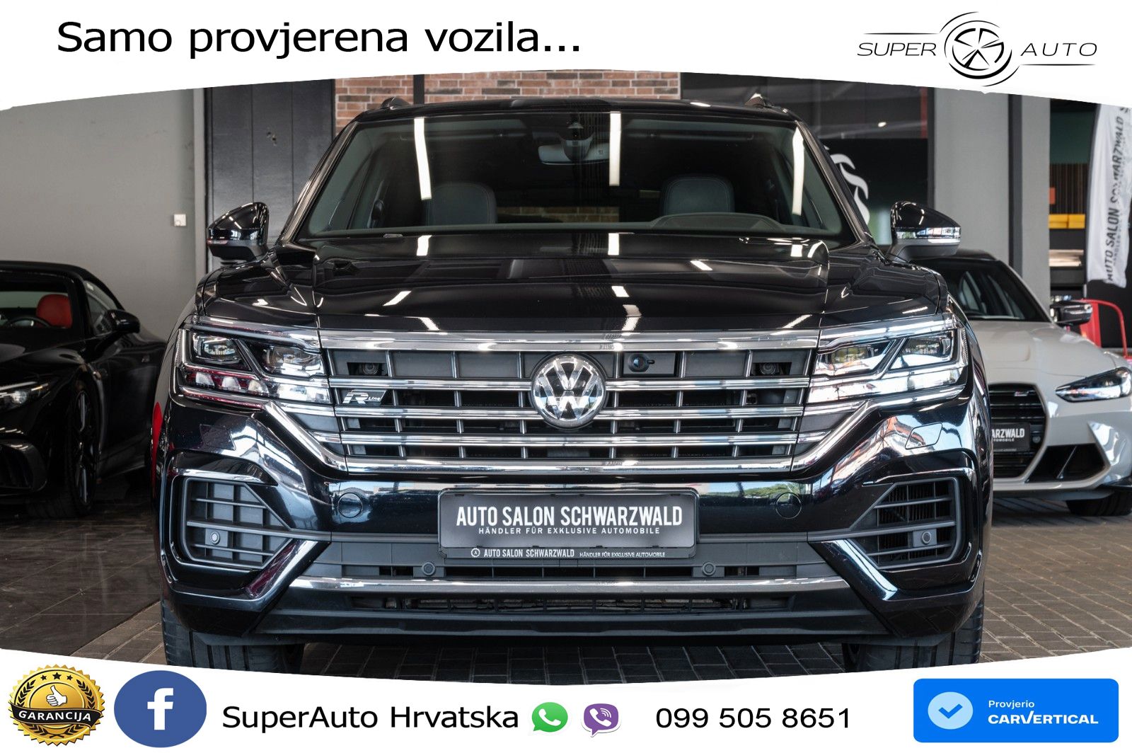 Volkswagen Touareg 3.0 V6 TDI (286 KS) 4MOTION Tiptronic R-Line ZRAČNI+ACC+GR SJED+KAM