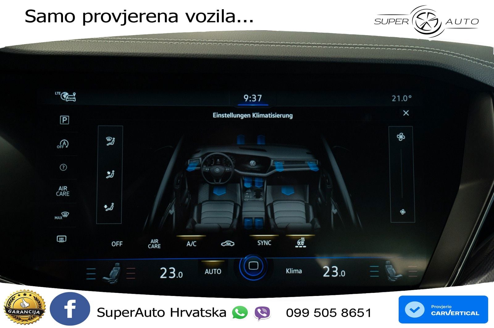 Volkswagen Touareg 3.0 V6 TDI (286 KS) 4MOTION Tiptronic R-Line ZRAČNI+ACC+GR SJED+KAM