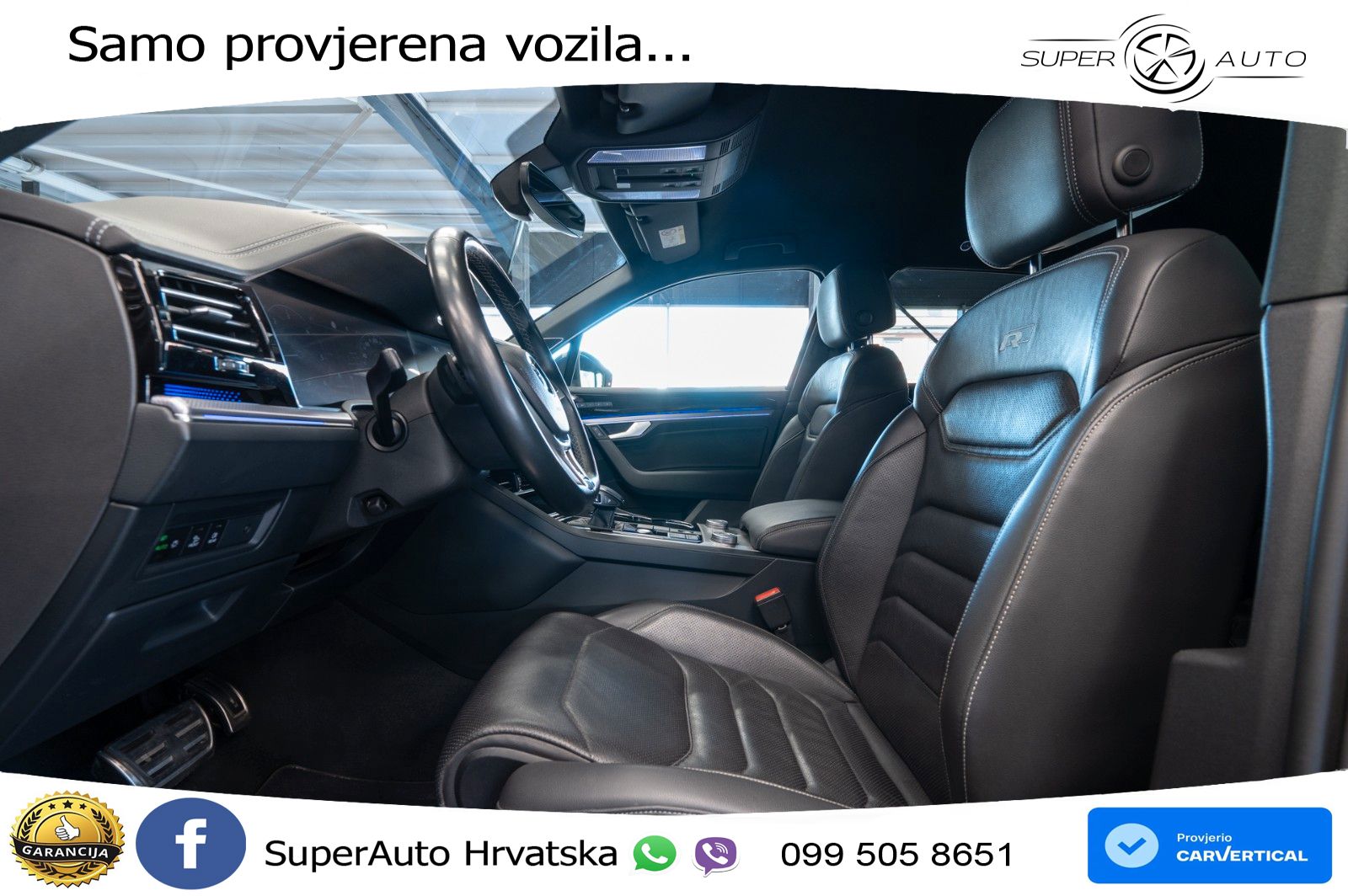 Volkswagen Touareg 3.0 V6 TDI (286 KS) 4MOTION Tiptronic R-Line ZRAČNI+ACC+GR SJED+KAM
