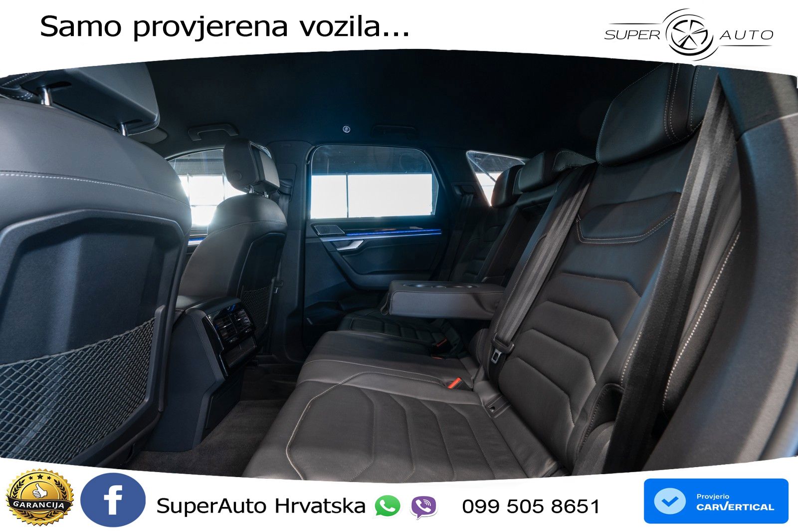 Volkswagen Touareg 3.0 V6 TDI (286 KS) 4MOTION Tiptronic R-Line ZRAČNI+ACC+GR SJED+KAM