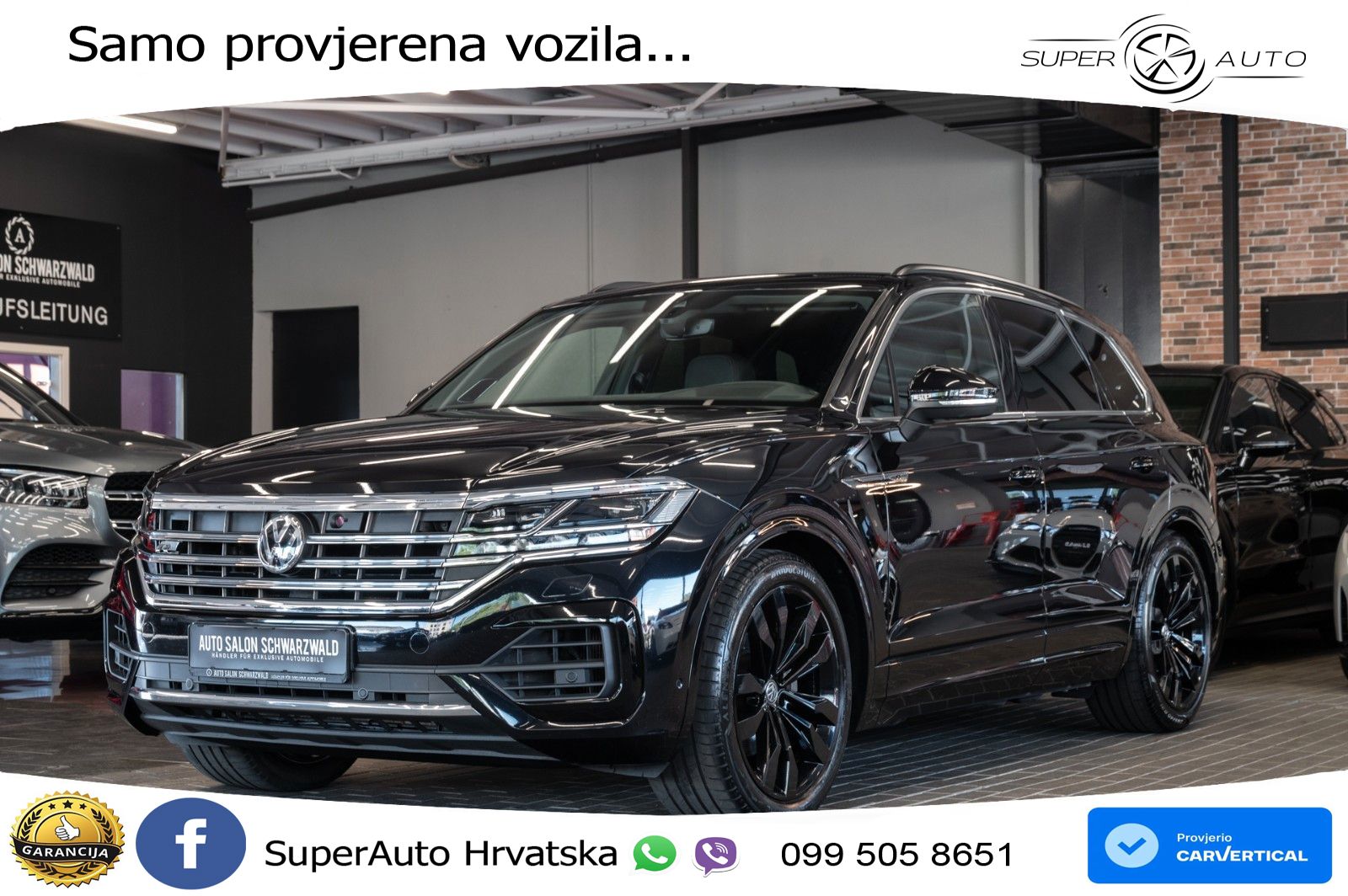 Volkswagen Touareg 3.0 V6 TDI (286 KS) 4MOTION Tiptronic R-Line ZRAČNI+ACC+GR SJED+KAM