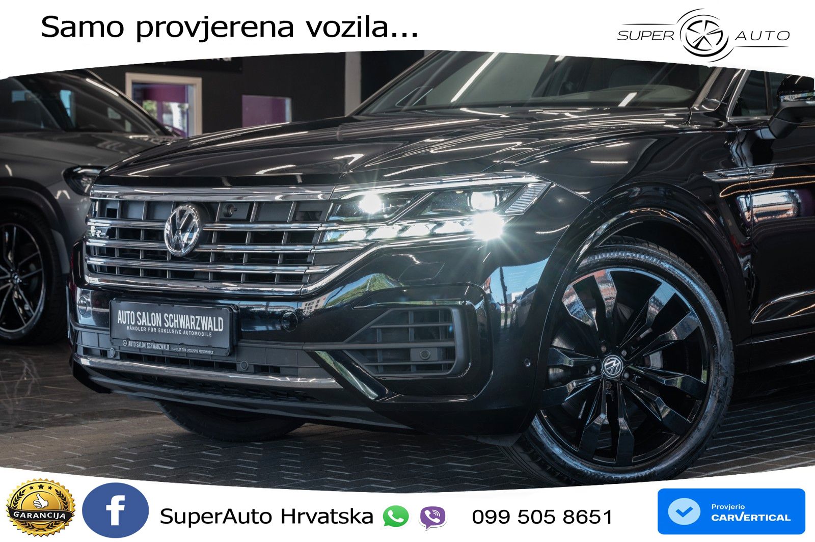 Volkswagen Touareg 3.0 V6 TDI (286 KS) 4MOTION Tiptronic R-Line ZRAČNI+ACC+GR SJED+KAM