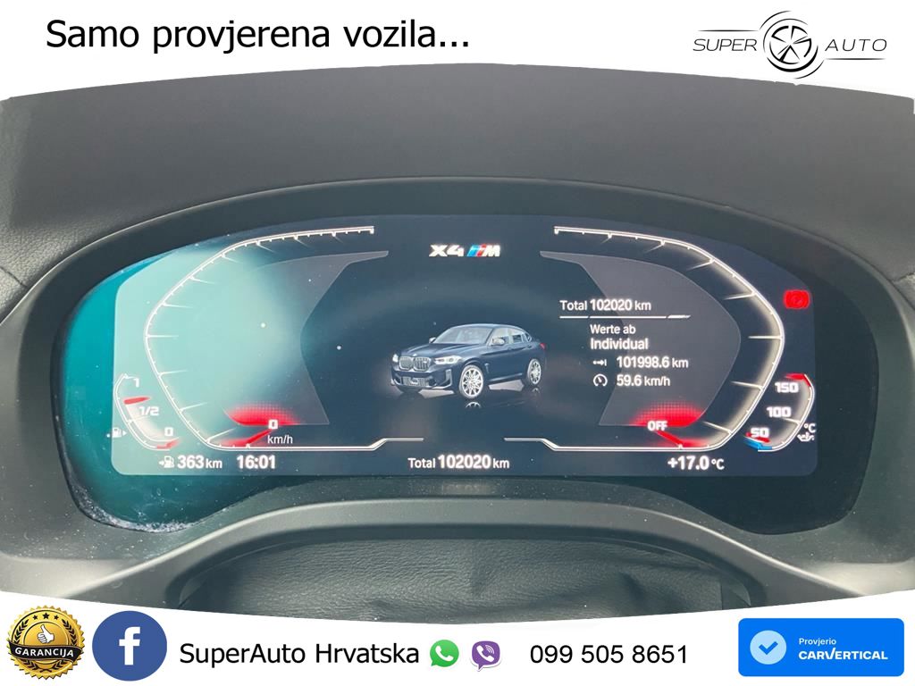 BMW X4 M Competition 3.0 (510 KS) xDrive Steptronic
