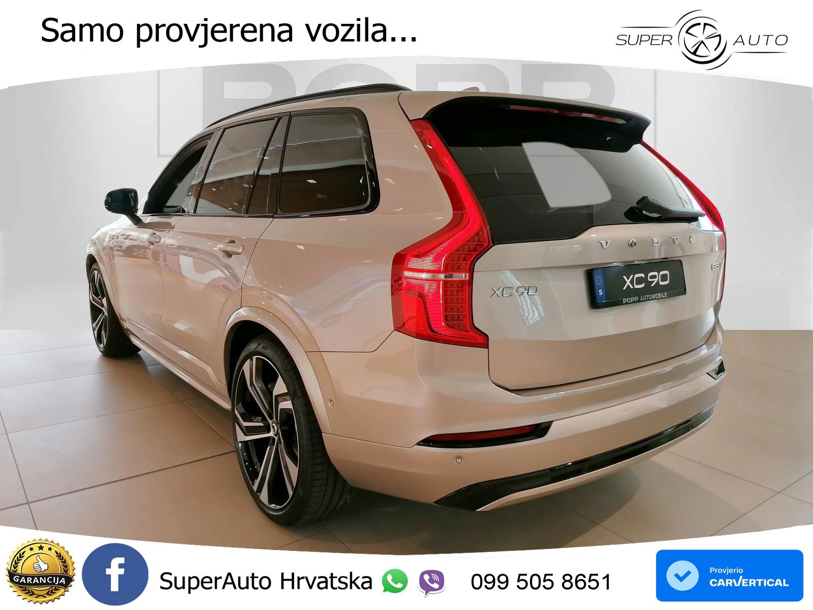 Volvo XC90 2.0 B5 Diesel AWD Automatic ACC+HEAD+4xGR SJED+360+PANO