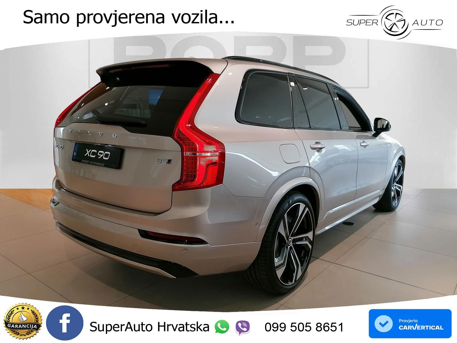 Volvo XC90 2.0 B5 Diesel AWD Automatic ACC+HEAD+4xGR SJED+360+PANO