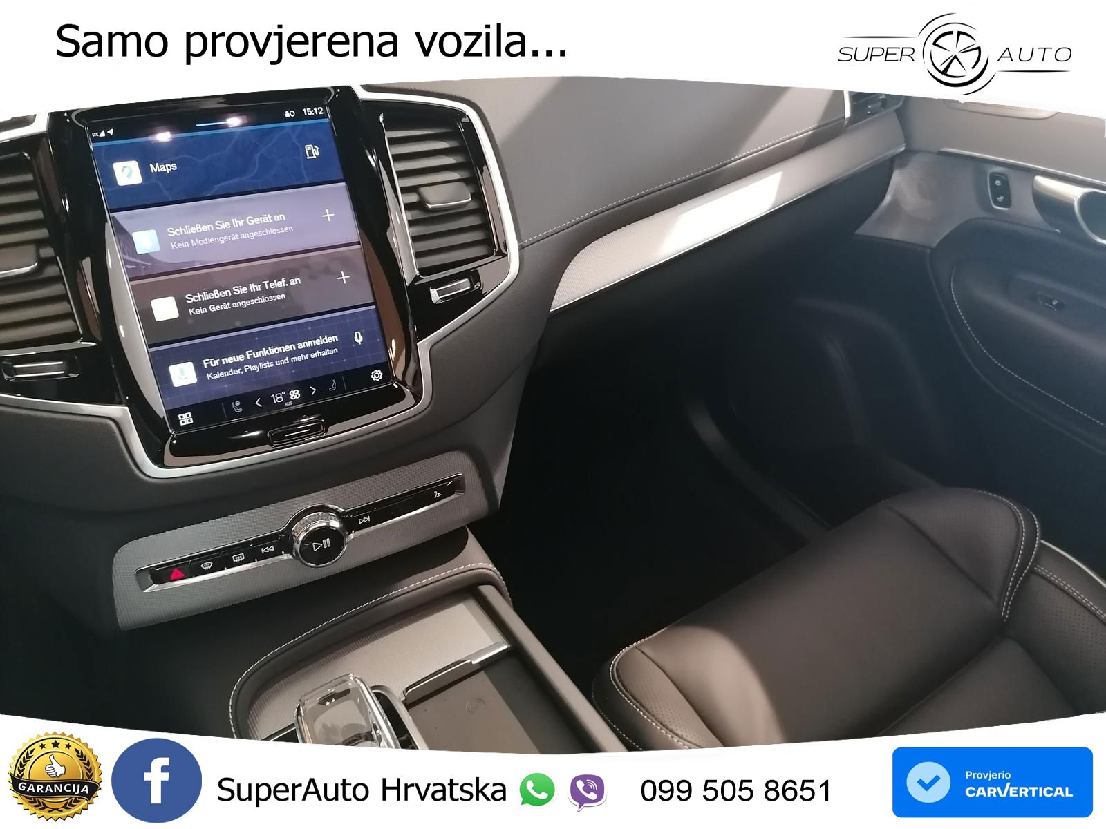 Volvo XC90 2.0 B5 Diesel AWD Automatic ACC+HEAD+4xGR SJED+360+PANO