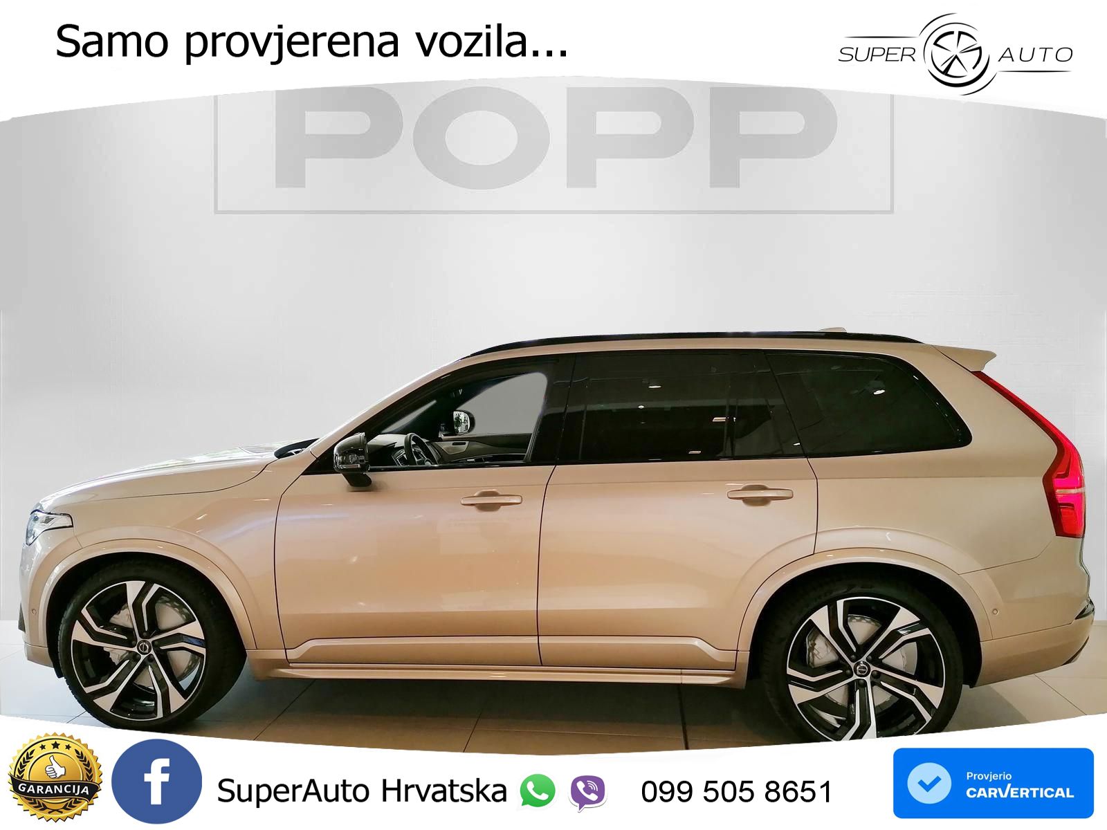 Volvo XC90 2.0 B5 Diesel AWD Automatic ACC+HEAD+4xGR SJED+360+PANO