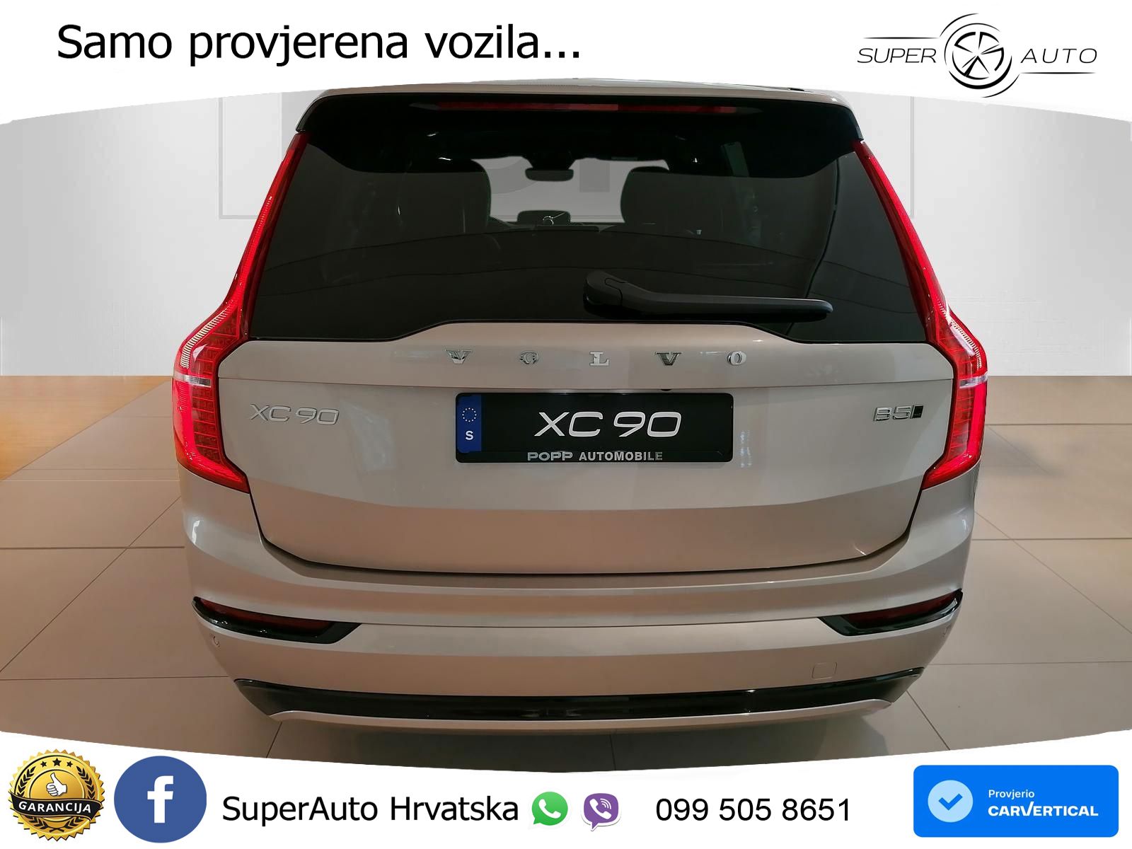 Volvo XC90 2.0 B5 Diesel AWD Automatic ACC+HEAD+4xGR SJED+360+PANO