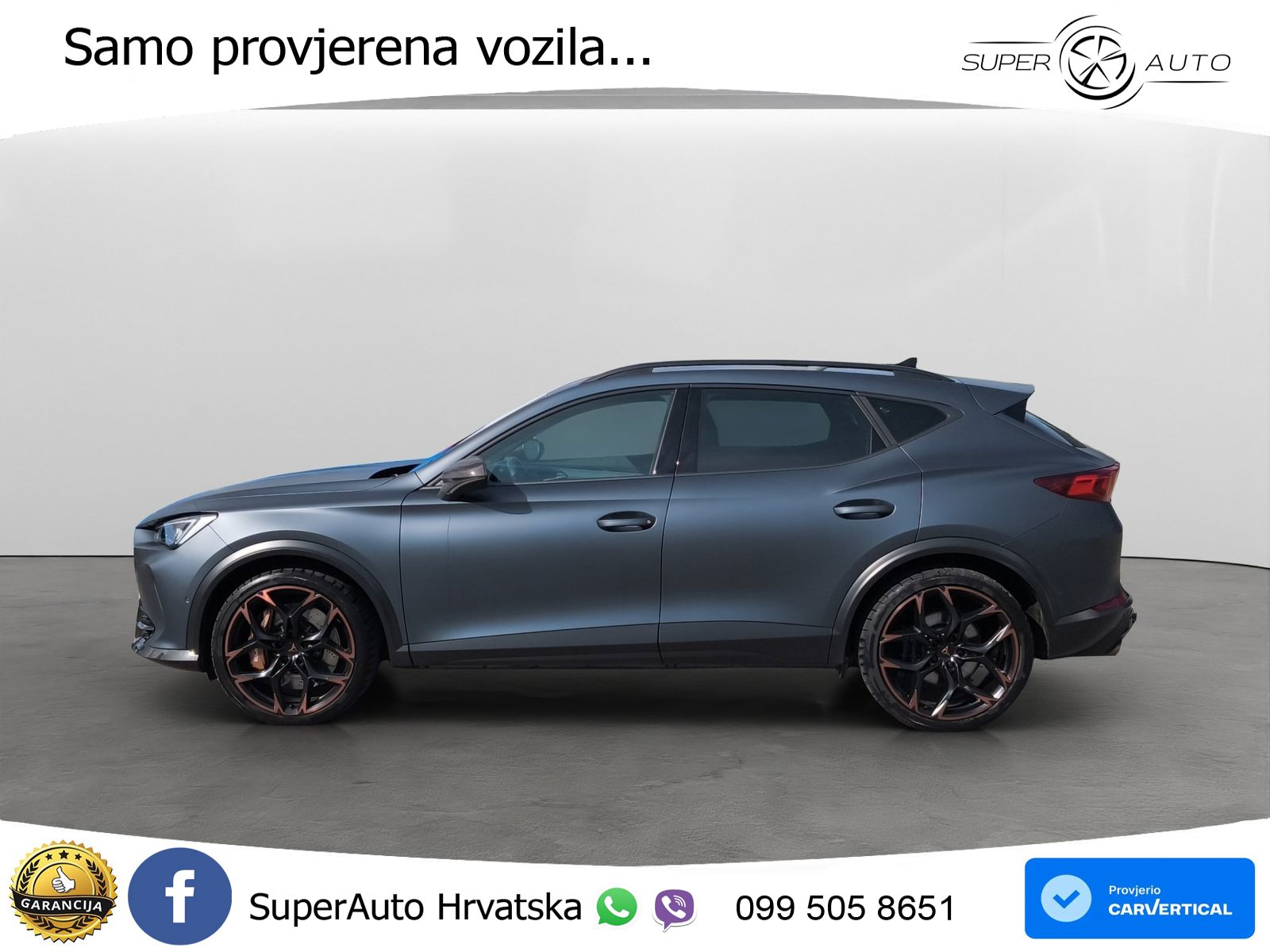 Cupra Formentor VZ5 2.5 TSI (390 KS) 4Drive DSG LED+GR SJED+ACC