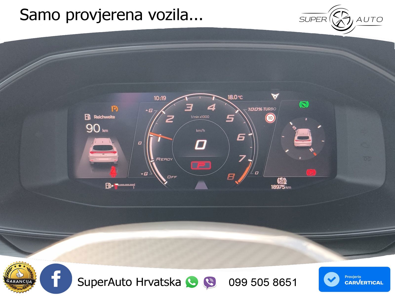 Cupra Formentor VZ5 2.5 TSI (390 KS) 4Drive DSG LED+GR SJED+ACC