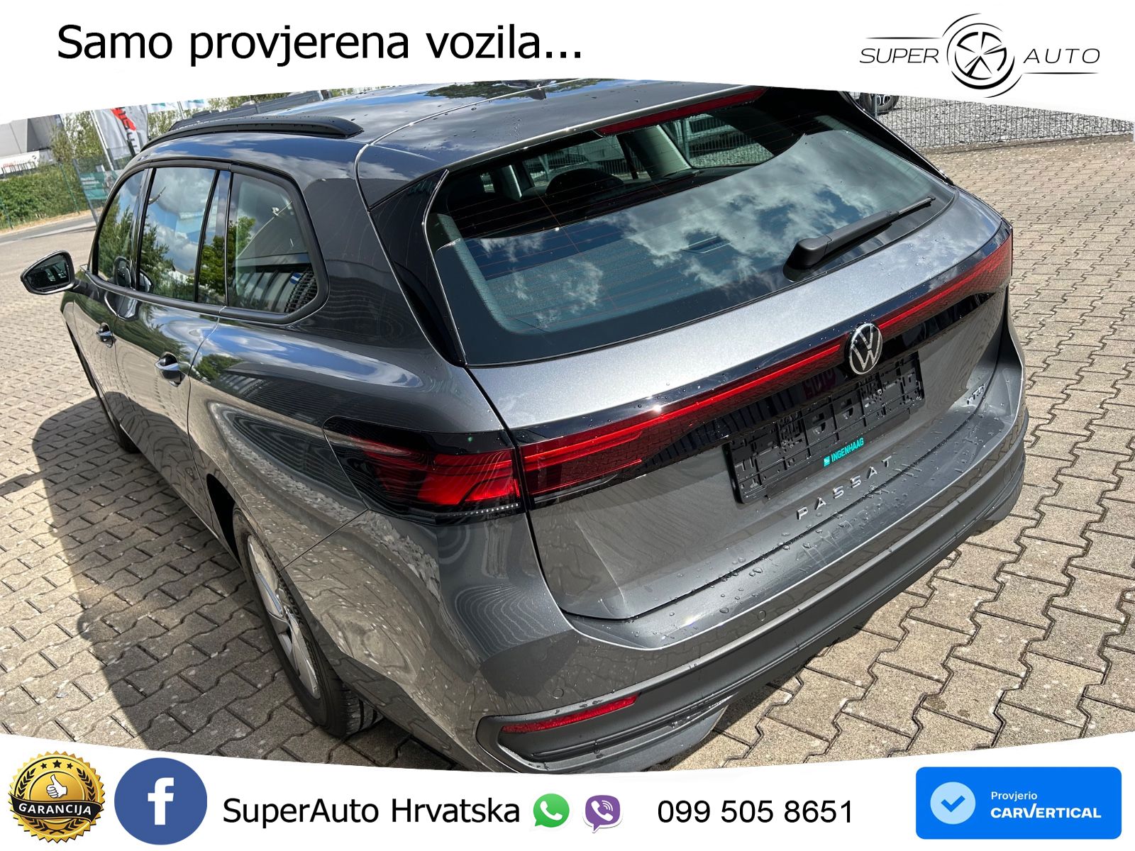 Volkswagen Passat Variant 1.5 eTSI (150 KS) DSG LED+GR SJED+ACC