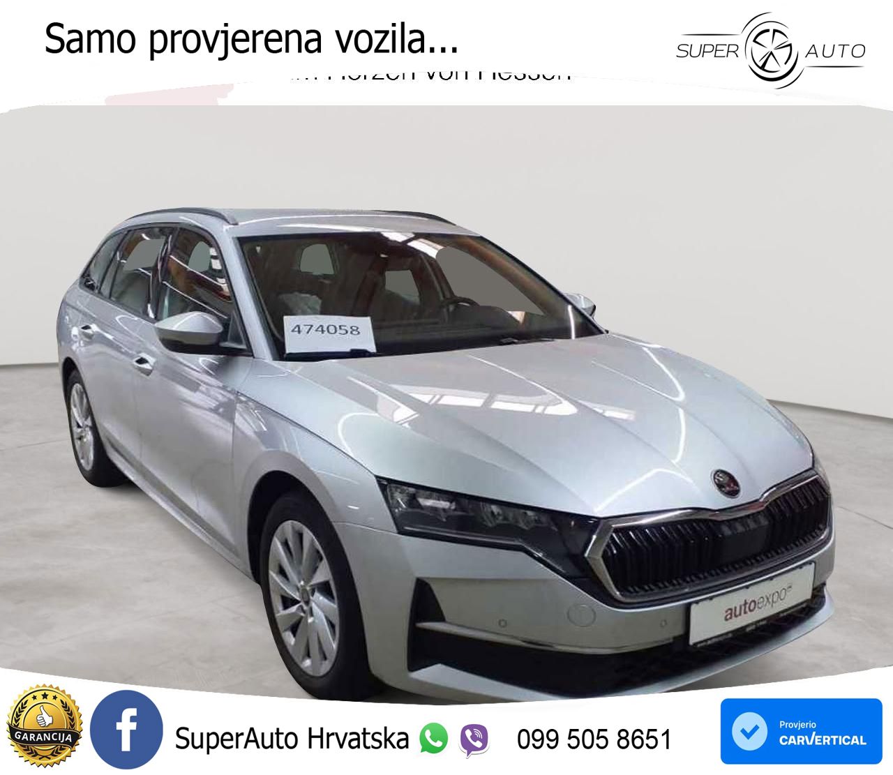 Škoda Octavia Combi 2.0 TDI (150 KS) DSG Selection