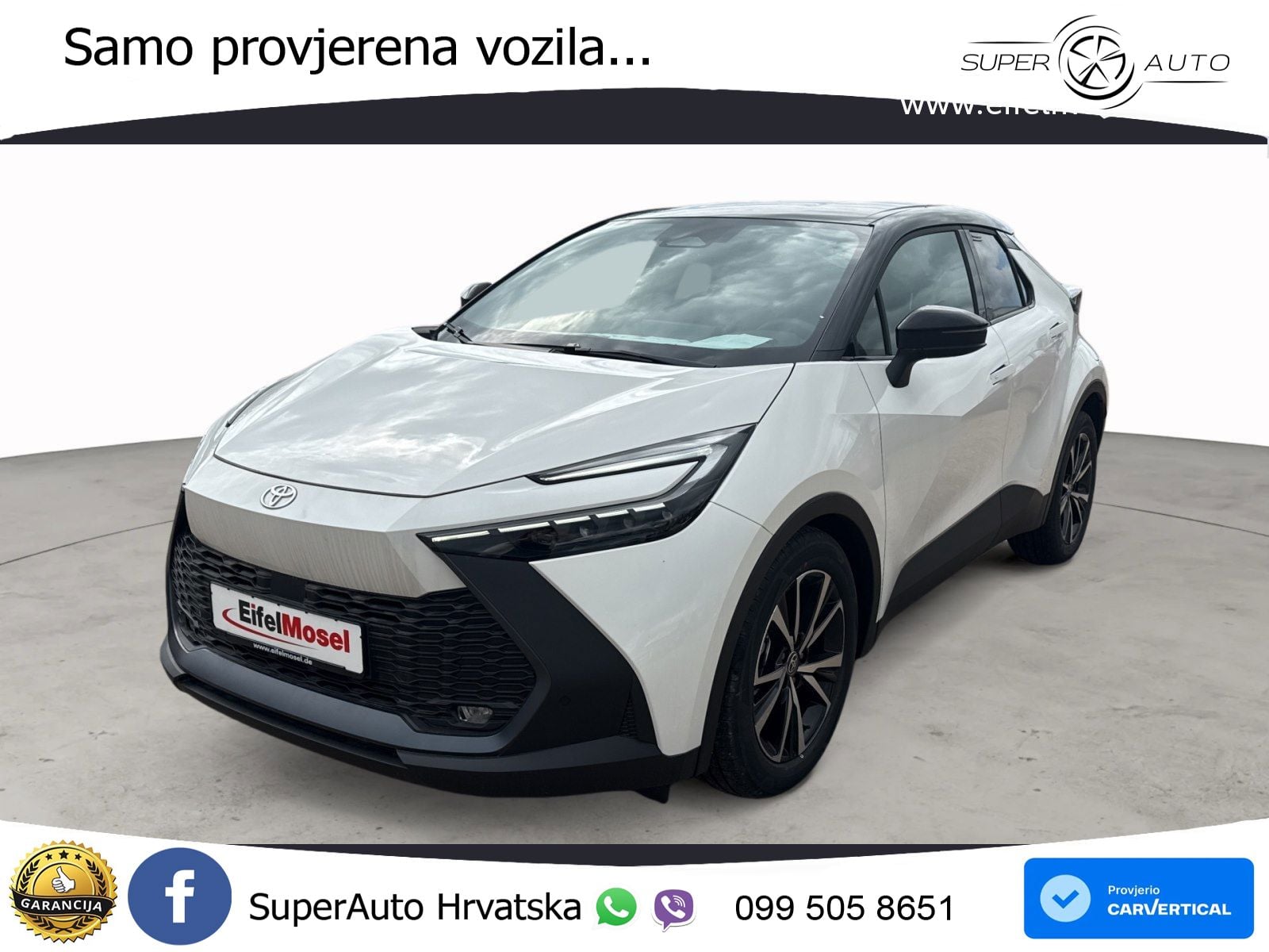 Toyota C-HR 1.8 (140 KS) Hybrid e-CVT Teamplayer LED+GR SJED+ACC