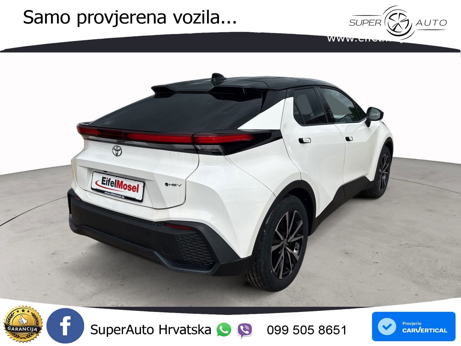 Toyota C-HR 1.8 (140 KS) Hybrid e-CVT Teamplayer LED+GR SJED+ACC