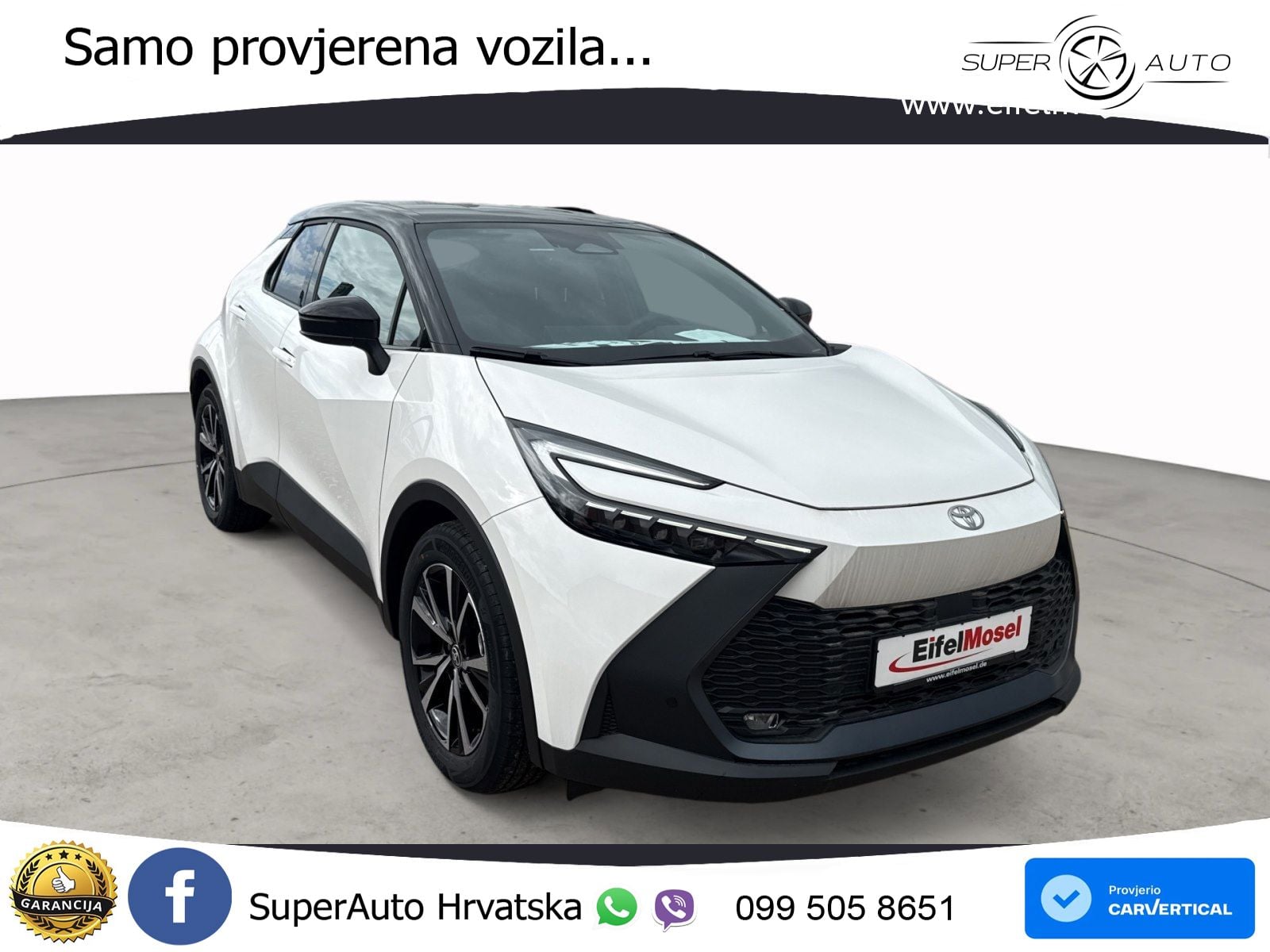 Toyota C-HR 1.8 (140 KS) Hybrid e-CVT Teamplayer LED+GR SJED+ACC