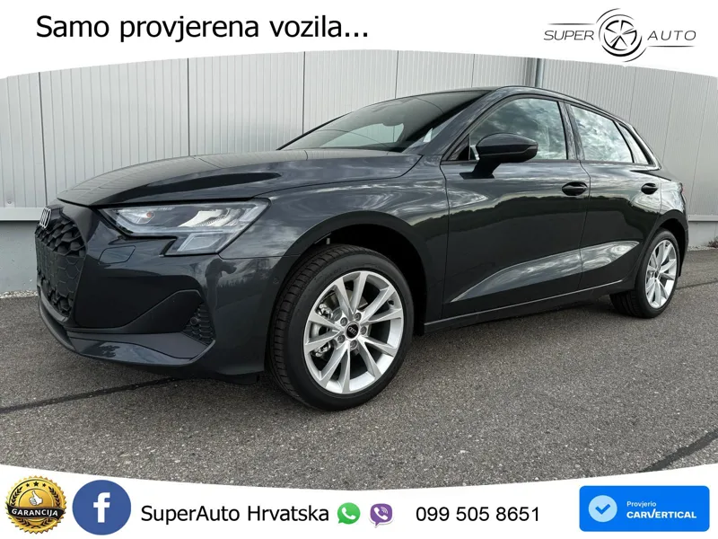 Audi A3 35 TFSI (150 KS) S tronic LED+GR SJED+ACC