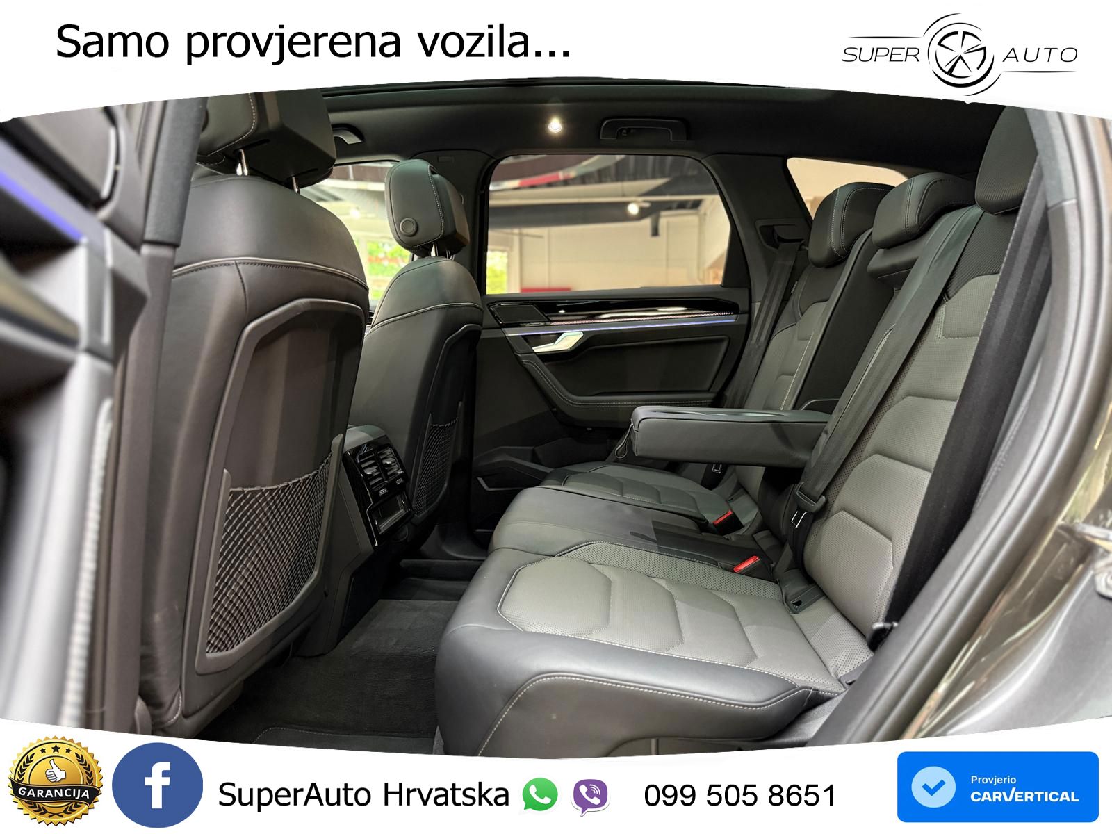 Volkswagen Touareg 3.0 V6 TDI (286 KS) 4MOTION Tiptronic ZRAČNI+ACC+GR SJED+KAM+PANO
