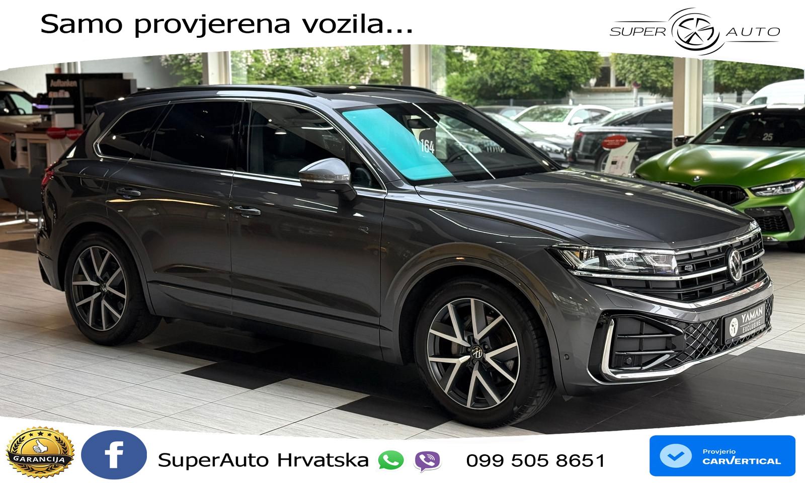 Volkswagen Touareg 3.0 V6 TDI (286 KS) 4MOTION Tiptronic ZRAČNI+ACC+GR SJED+KAM+PANO