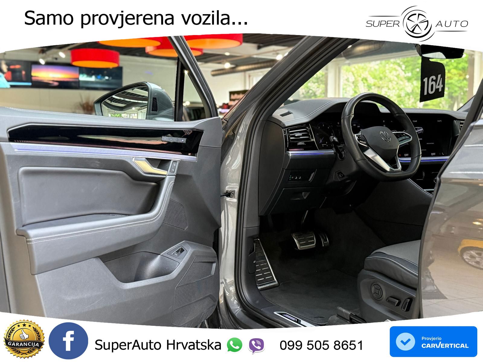 Volkswagen Touareg 3.0 V6 TDI (286 KS) 4MOTION Tiptronic ZRAČNI+ACC+GR SJED+KAM+PANO