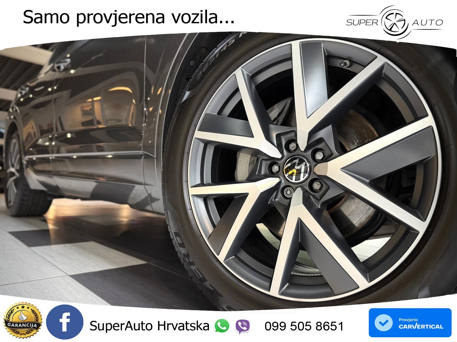 Volkswagen Touareg 3.0 V6 TDI (286 KS) 4MOTION Tiptronic ZRAČNI+ACC+GR SJED+KAM+PANO