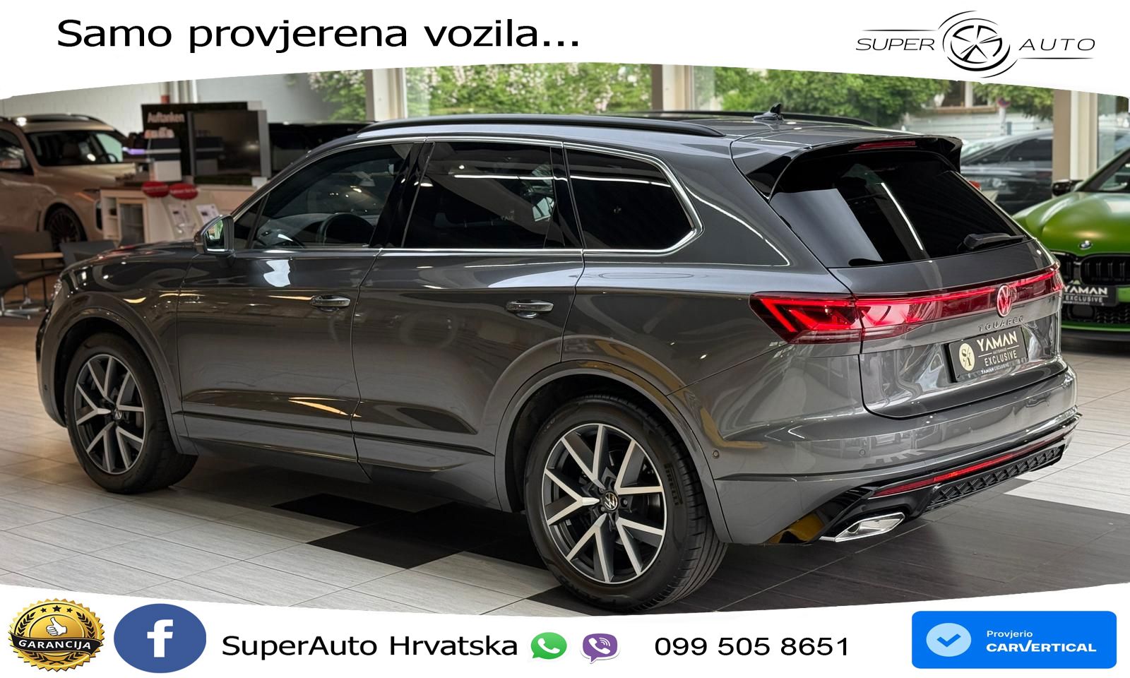 Volkswagen Touareg 3.0 V6 TDI (286 KS) 4MOTION Tiptronic ZRAČNI+ACC+GR SJED+KAM+PANO