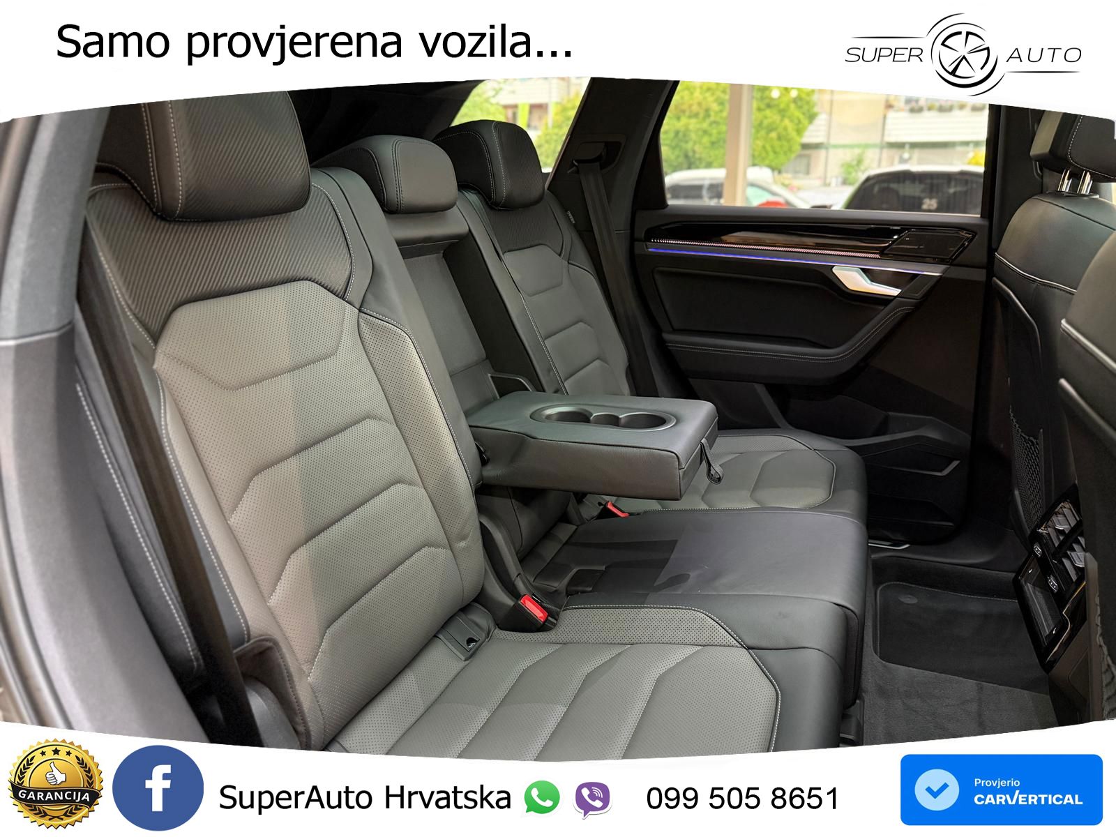 Volkswagen Touareg 3.0 V6 TDI (286 KS) 4MOTION Tiptronic ZRAČNI+ACC+GR SJED+KAM+PANO