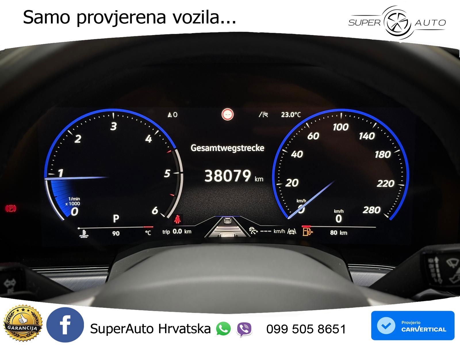 Volkswagen Touareg 3.0 V6 TDI (286 KS) 4MOTION Tiptronic ZRAČNI+ACC+GR SJED+KAM+PANO