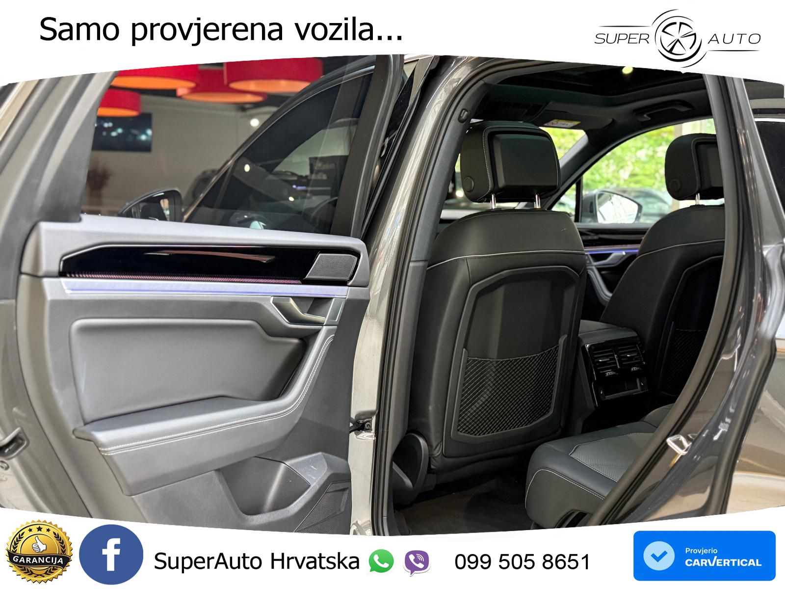 Volkswagen Touareg 3.0 V6 TDI (286 KS) 4MOTION Tiptronic ZRAČNI+ACC+GR SJED+KAM+PANO