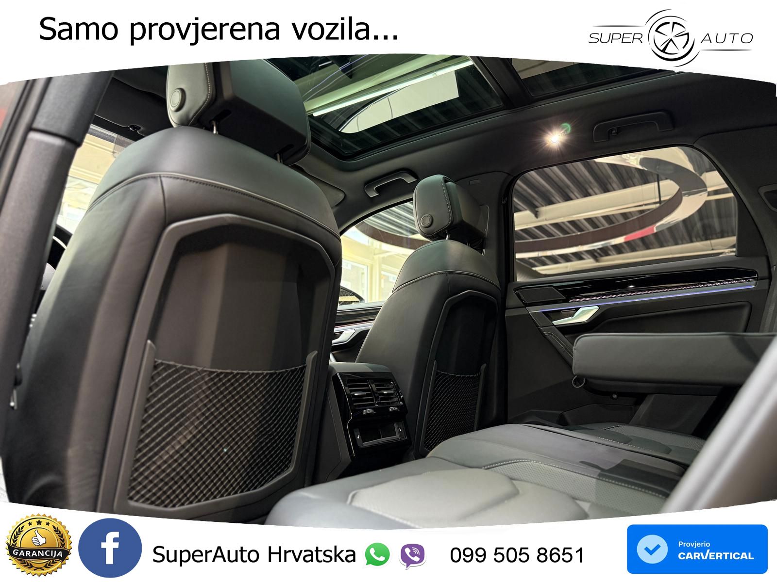 Volkswagen Touareg 3.0 V6 TDI (286 KS) 4MOTION Tiptronic ZRAČNI+ACC+GR SJED+KAM+PANO