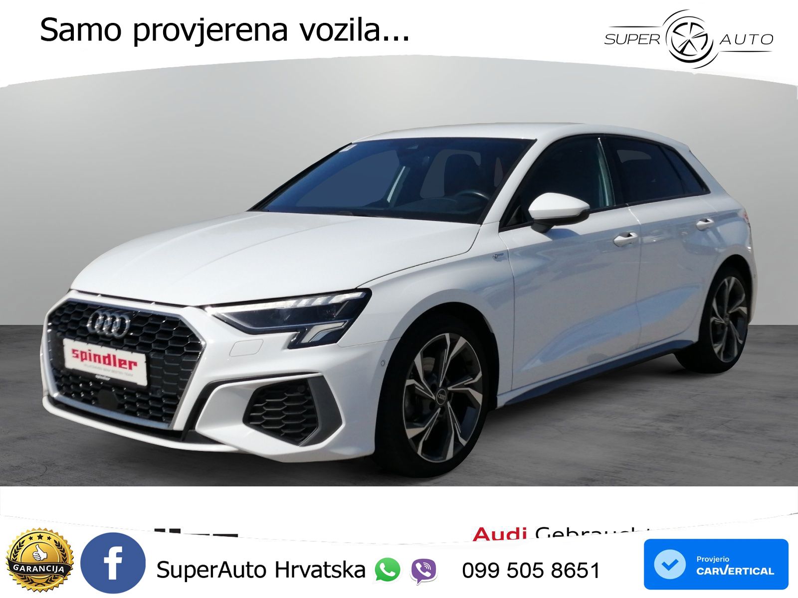Audi A3 35 TFSI (150 KS) S tronic S line LED+GR SJED+ACC