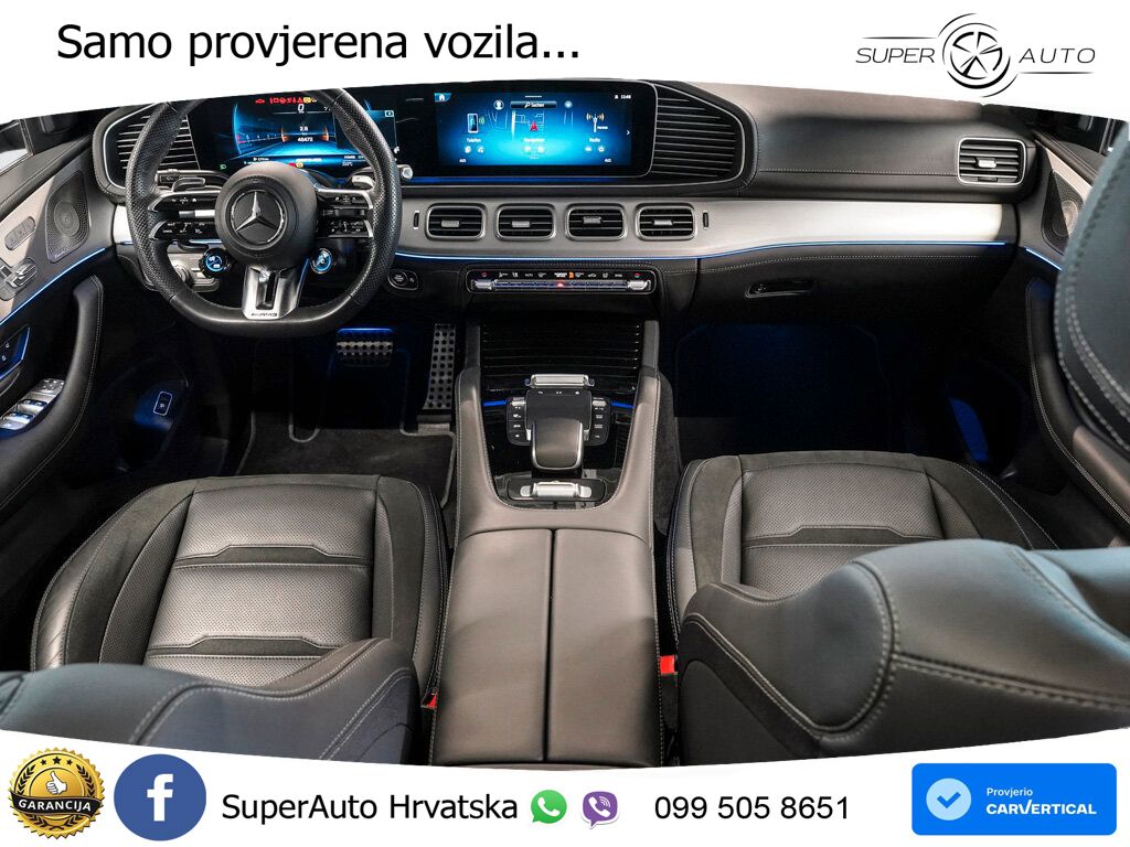 Mercedes-Benz GLS AMG GLS 63 V8 EQ Boost 4MATIC+ AMG SPEEDSHIFT TCT 9G ACC+HEAD+GR SJED+360+PANO
