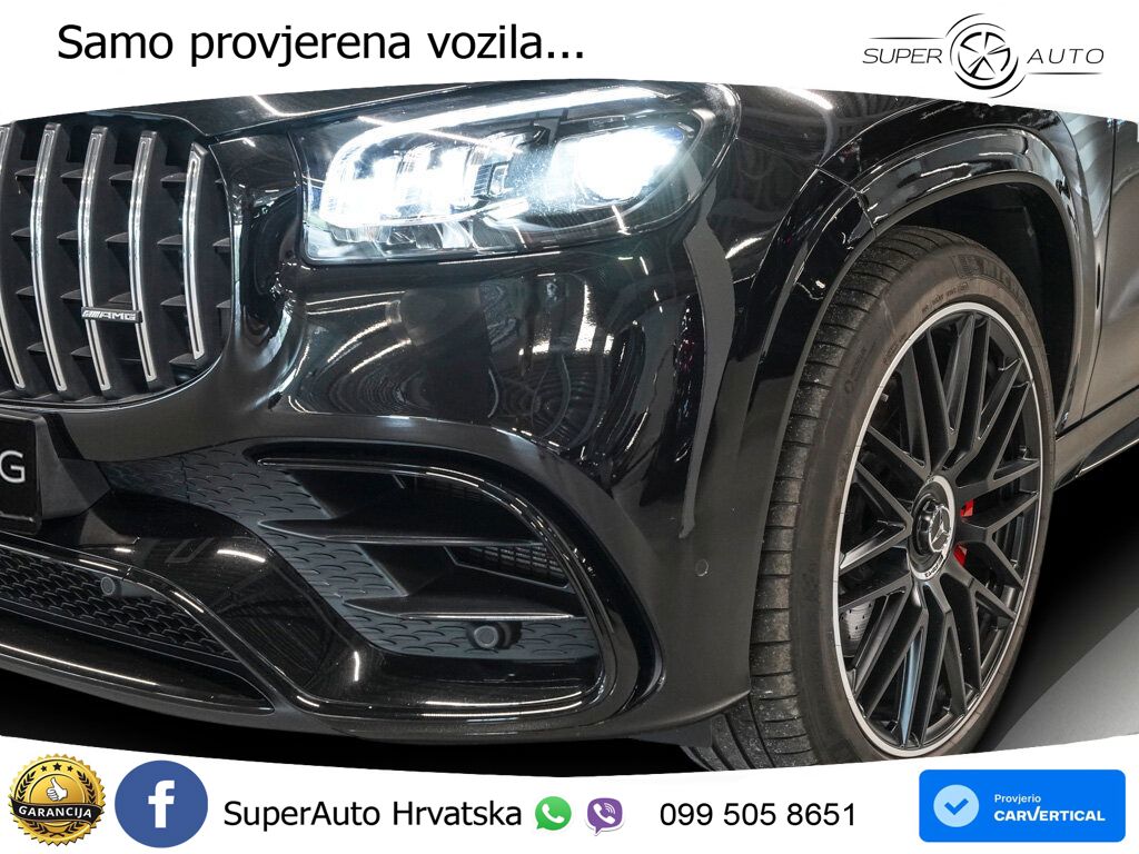 Mercedes-Benz GLS AMG GLS 63 V8 EQ Boost 4MATIC+ AMG SPEEDSHIFT TCT 9G ACC+HEAD+GR SJED+360+PANO