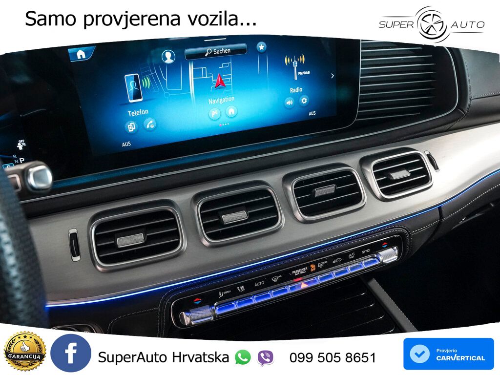 Mercedes-Benz GLS AMG GLS 63 V8 EQ Boost 4MATIC+ AMG SPEEDSHIFT TCT 9G ACC+HEAD+GR SJED+360+PANO