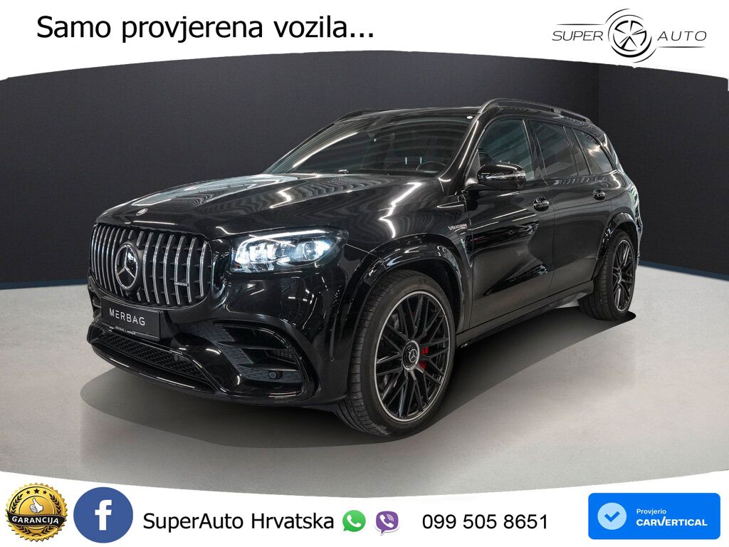 Mercedes-Benz GLS AMG GLS 63 V8 EQ Boost 4MATIC+ AMG SPEEDSHIFT TCT 9G ACC+HEAD+GR SJED+360+PANO