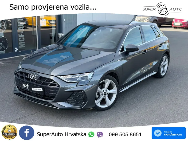 Audi A3 35 TFSI (150 KS) S tronic S line MATRIX+GR SJED+KAM