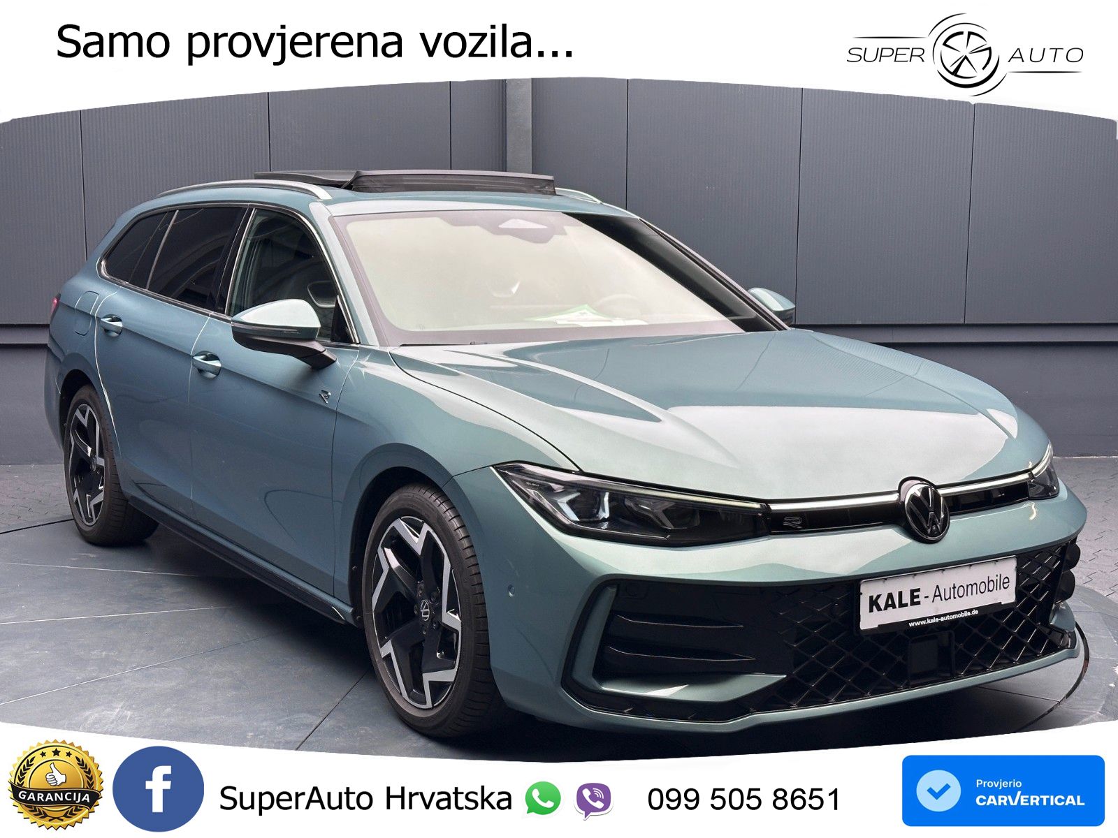Volkswagen Passat Variant 2.0 TDI (193 KS) 4MOTION DSG R-Line LED+GR SJED+ACC