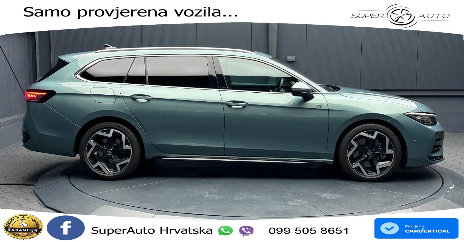 Volkswagen Passat Variant 2.0 TDI (193 KS) 4MOTION DSG R-Line LED+GR SJED+ACC