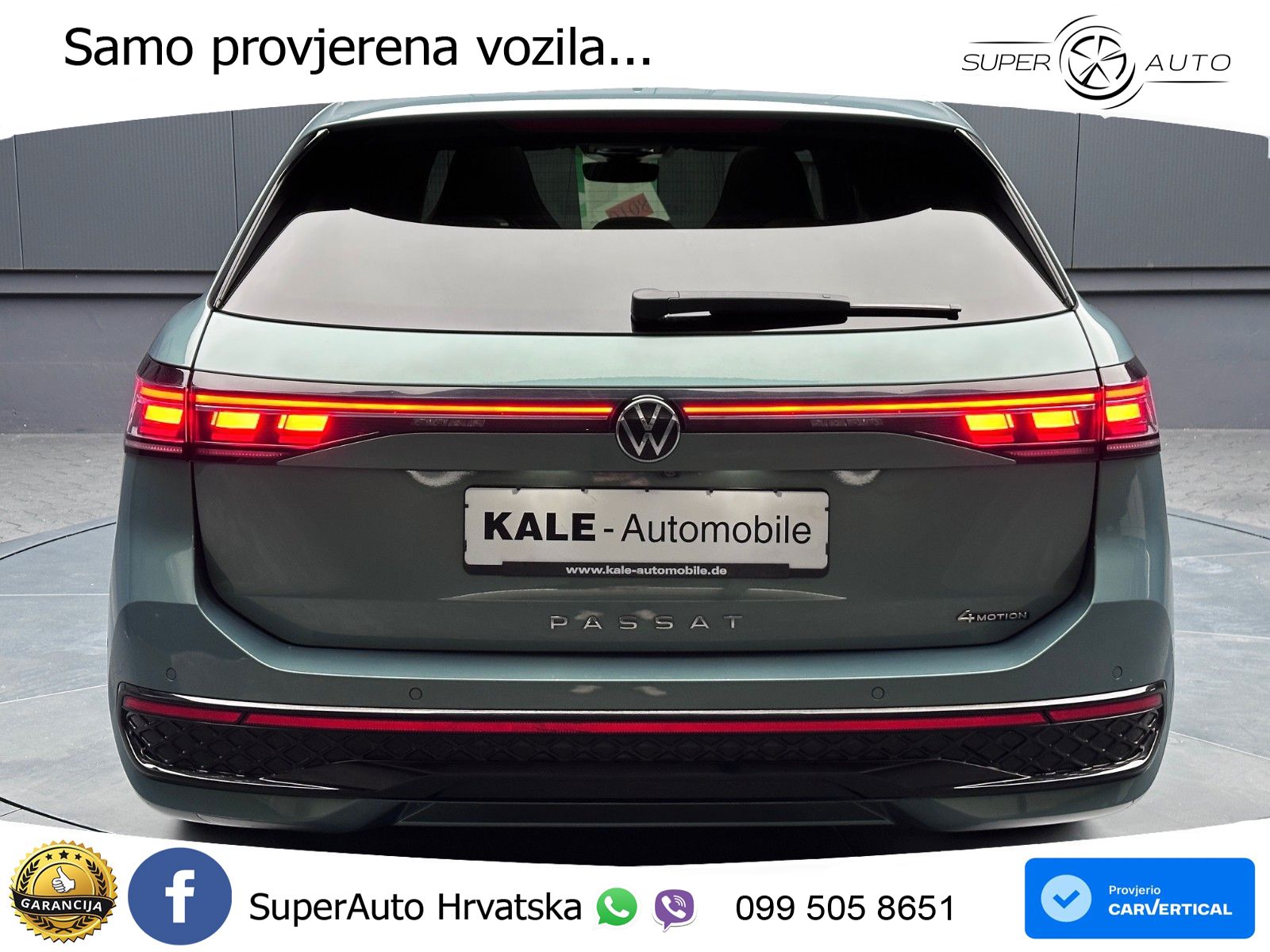 Volkswagen Passat Variant 2.0 TDI (193 KS) 4MOTION DSG R-Line LED+GR SJED+ACC