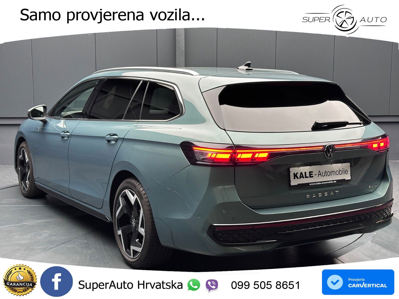 Volkswagen Passat Variant 2.0 TDI (193 KS) 4MOTION DSG R-Line LED+GR SJED+ACC