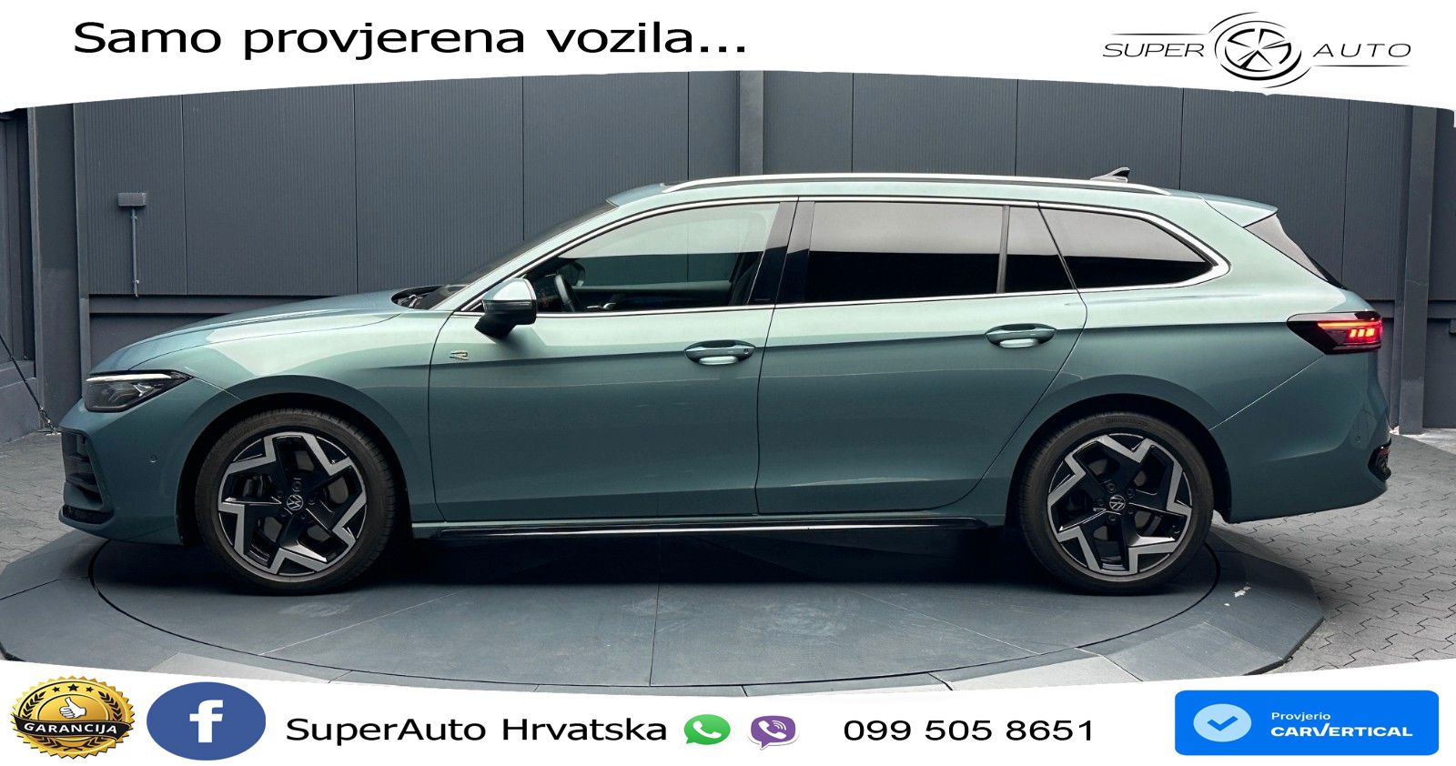 Volkswagen Passat Variant 2.0 TDI (193 KS) 4MOTION DSG R-Line LED+GR SJED+ACC