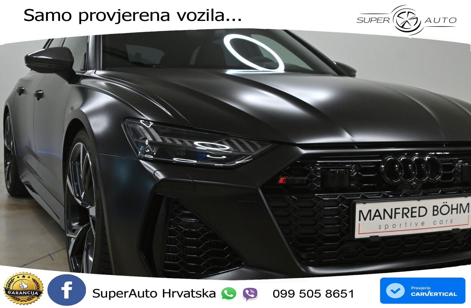 Audi RS6 Avant 4.0 TFSI V8 (600 KS) quattro Tiptronic LED+GR SJED+ACC