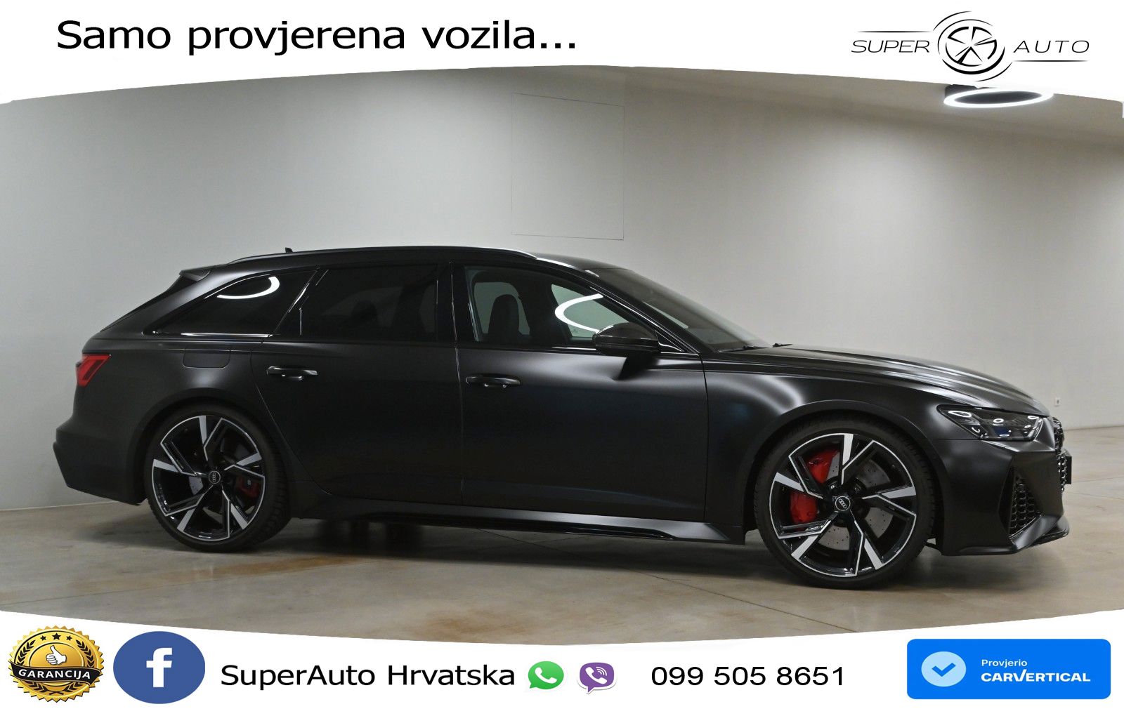 Audi RS6 Avant 4.0 TFSI V8 (600 KS) quattro Tiptronic LED+GR SJED+ACC