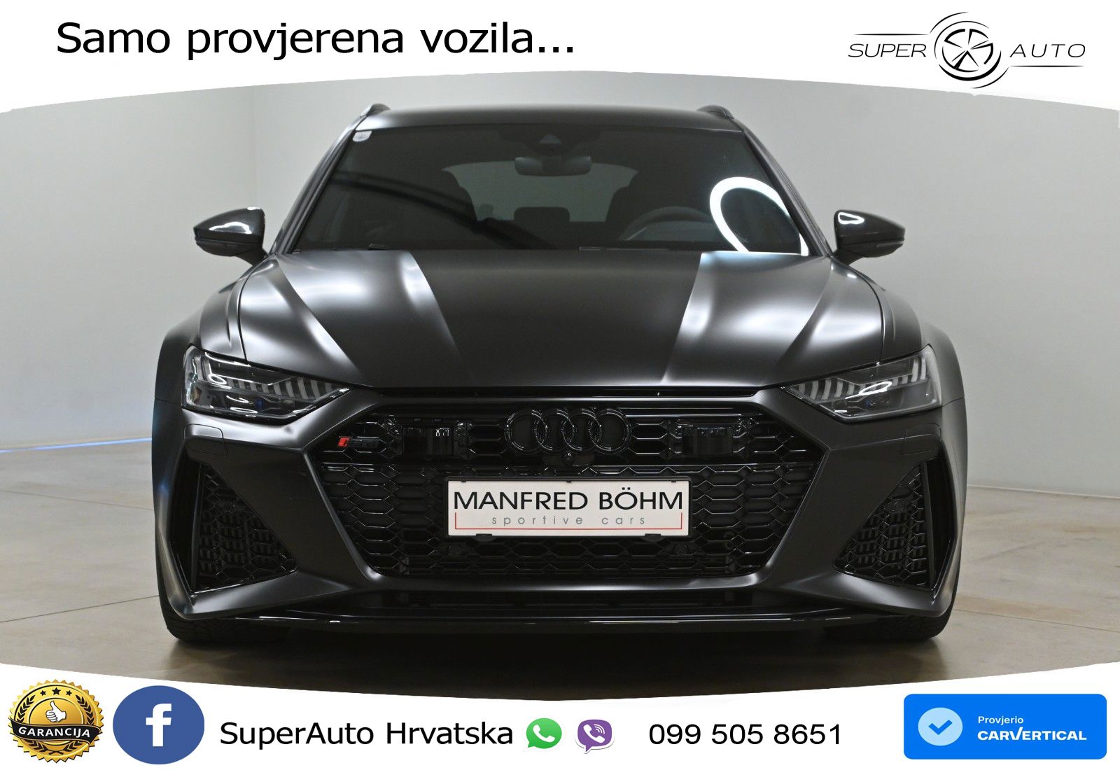 Audi RS6 Avant 4.0 TFSI V8 (600 KS) quattro Tiptronic LED+GR SJED+ACC