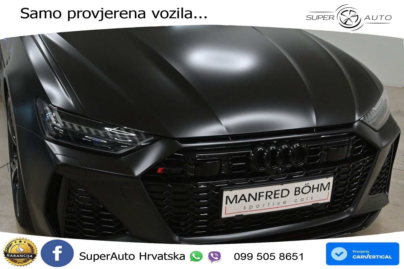 Audi RS6 Avant 4.0 TFSI V8 (600 KS) quattro Tiptronic LED+GR SJED+ACC