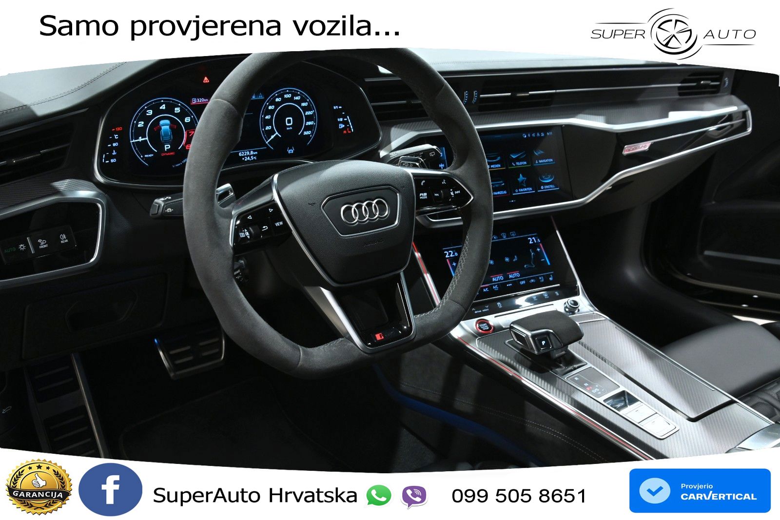 Audi RS6 Avant 4.0 TFSI V8 (600 KS) quattro Tiptronic LED+GR SJED+ACC