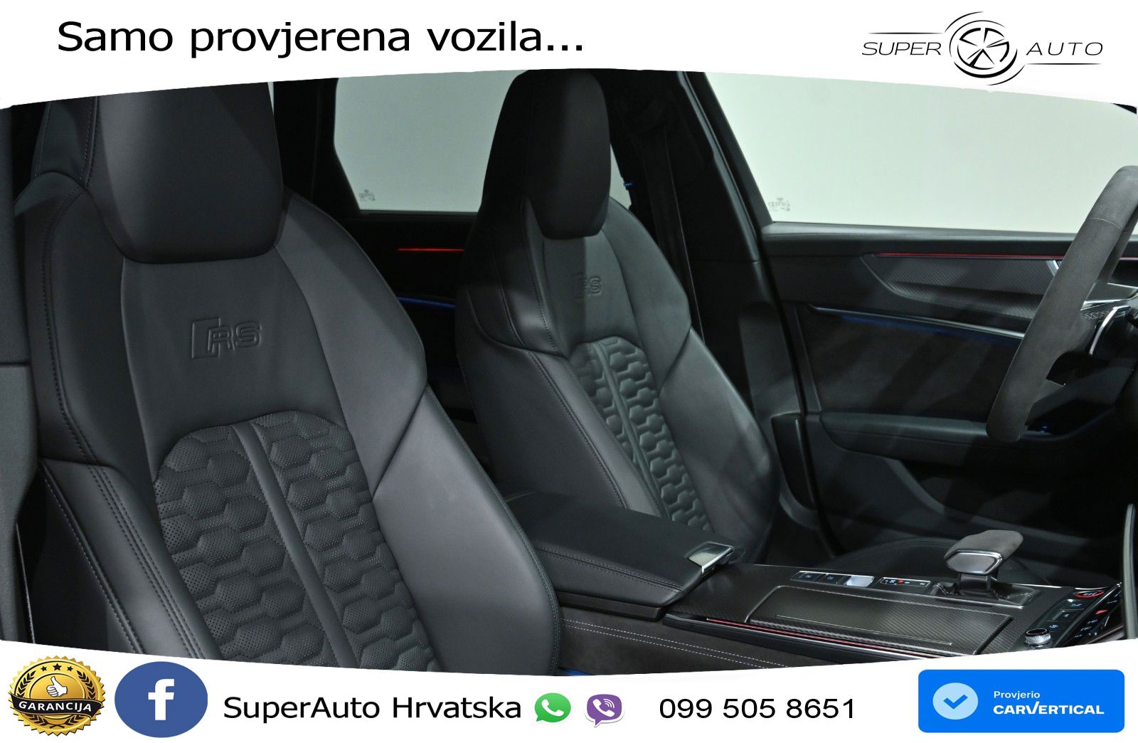 Audi RS6 Avant 4.0 TFSI V8 (600 KS) quattro Tiptronic LED+GR SJED+ACC