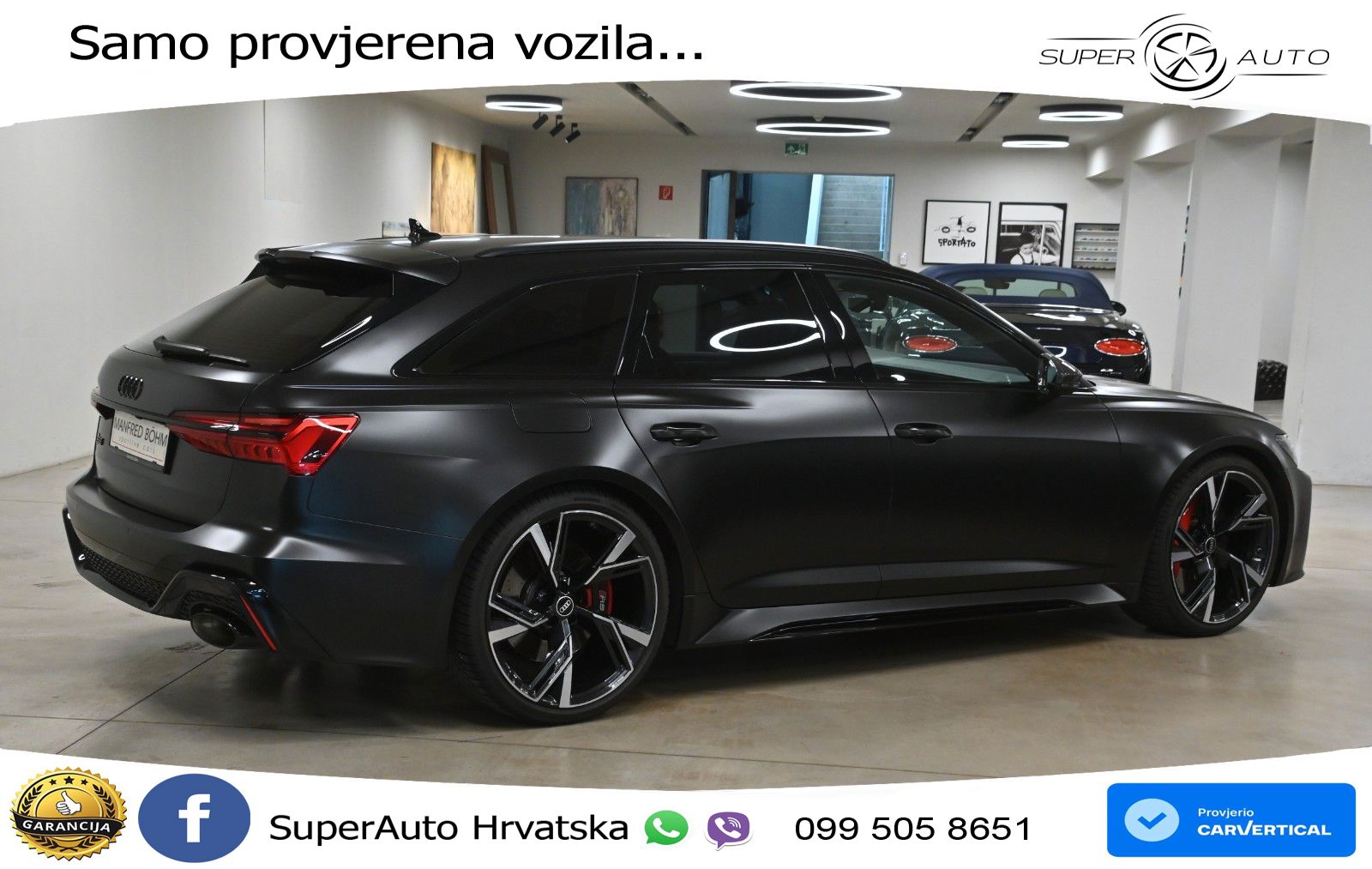 Audi RS6 Avant 4.0 TFSI V8 (600 KS) quattro Tiptronic LED+GR SJED+ACC