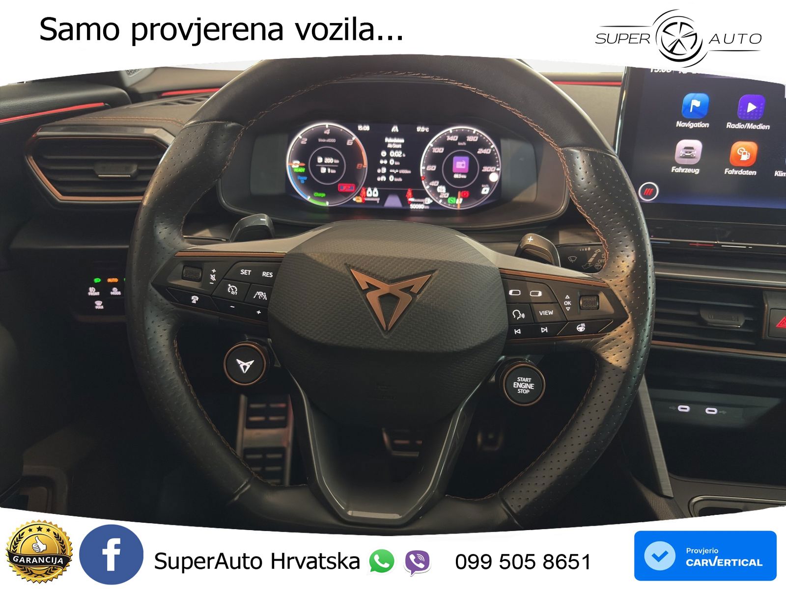 Cupra Formentor 1.4 TSI (245 KS) e-Hybrid DSG VZ LED+GR SJED+ACC