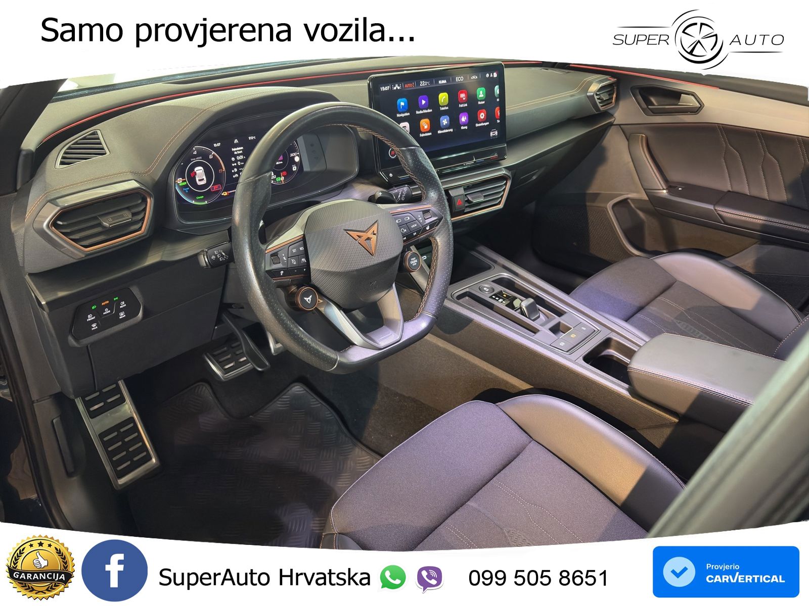 Cupra Formentor 1.4 TSI (245 KS) e-Hybrid DSG VZ LED+GR SJED+ACC