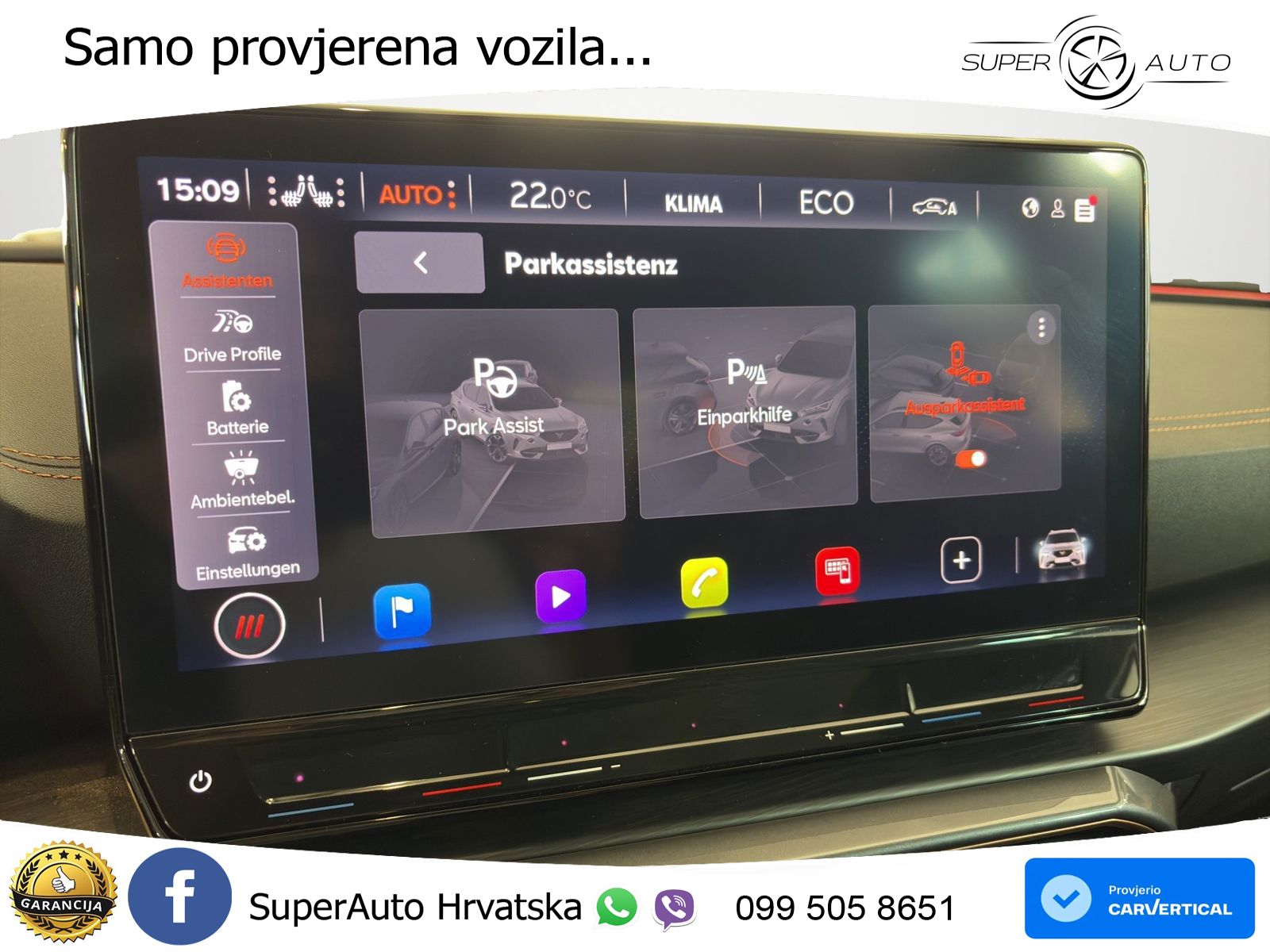 Cupra Formentor 1.4 TSI (245 KS) e-Hybrid DSG VZ LED+GR SJED+ACC